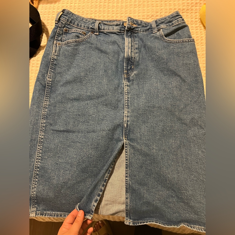 Gap denim skirt